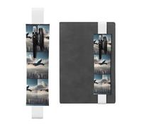 WZYCWB Pochettes à crayons pour agenda d'avion de haute altitude, porte-stylos en PVC et porte-stylos avec bandes élastiques et marque-pages sont les meilleurs choix de cadeau.