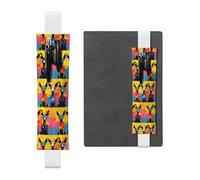 WZYCWB Pochettes à crayons pour journal intime de différentes couleurs, porte-stylos en PVC et porte-stylos avec bandes élastiques et marque-pages sont le meilleur choix de cadeau.