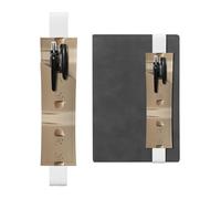 WZYCWB Pochettes flottantes pour crayons, porte-stylos en PVC et porte-stylos avec bandes élastiques et marque-pages sont le meilleur choix de cadeau.