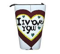 WZYCWB Porte-stylo rétractable imprimé Love Confessions pour dortoir ou bureau.
