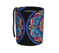 WZYCWB Poubelle de voiture à motif rétro, pratique et pratique, adaptée à plusieurs modèles de voiture, offrant un espace de rangement idéal