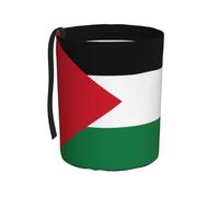 WZYCWB Poubelle de voiture à suspendre Drapeau de l'État de Palestine, pratique et pratique, adaptée à plusieurs modèles de voiture, offrant un espace de rangement idéal