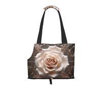 WZYCWB Roses in the Net Sac de voyage léger pour chats et sac à bandoulière respirant pour petit chien pour un transport facile