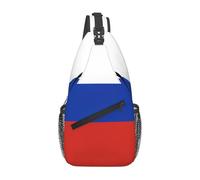 WZYCWB Sac à bandoulière à motif drapeau russe - Sac à bandoulière léger et décontracté