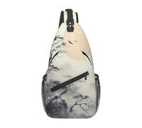 WZYCWB Sac à bandoulière à motif « Where to see the moon » - Sac à bandoulière léger et décontracté