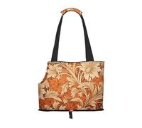WZYCWB Sac à bandoulière imprimé feuille jaune pour animal de compagnie - Léger et respirant - Petit sac à bandoulière pour animal de compagnie