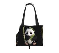 WZYCWB Sac à bandoulière mignon imprimé panda géant pour animal domestique léger et respirant