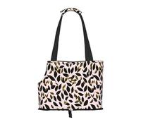 WZYCWB Sac à bandoulière pour animal de compagnie avec motif de feuille - Léger et respirant - Petit sac à bandoulière pour animal de compagnie