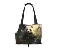 WZYCWB Sac à bandoulière pour animal domestique avec imprimé panda mignon - Léger et respirant