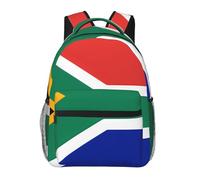 WZYCWB Sac à dos décontracté pour ordinateur portable - Motif drapeau de l'Afrique du Sud - 29 x 40 x 20 cm - Pour voyage, randonnée, affaires, camping, gym
