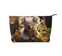 WZYCWB Sac de rangement cosmétique imprimé girafe mère et enfant, parfait pour les voyages d'affaires et les voyages., Jolie plante koala, Taille unique