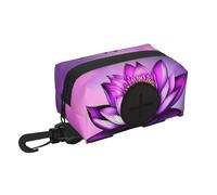 WZYCWB Sac de rangement de voyage pour animal domestique avec cordon de serrage pour randonnée et camping Violet
