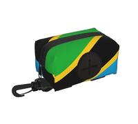 WZYCWB Sac de rangement de voyage pour animaux de compagnie imprimé drapeau tanzanien, sac de rangement portable avec cordon de serrage pour randonnée et camping