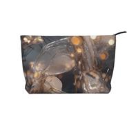 WZYCWB Sac de rangement pour cosmétiques imprimé Trompe l'oeil, parfait pour les voyages d'affaires et les voyages., Animaux transparents, Taille unique