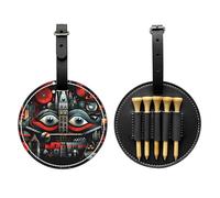 WZYCWB Sac de rangement pour tee de golf imprimé spécial Kasbah Style - Design portable avec boucle de suspension