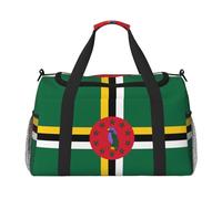WZYCWB Sac de voyage à main avec drapeau allemand pour le fitness, le yoga et d'autres scénarios, Drapeau du Commonwealth de la Dominique, Taille unique