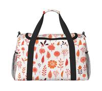 WZYCWB Sac de voyage de fitness imprimé fleur et arbre. Parfait pour l'entraînement de yoga, les courts voyages et l'équipement de natation., Fleur et arbre., Taille unique