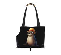 WZYCWB Sac de voyage léger castor avec chapeau pour chats et sac à bandoulière respirant pour petit chien pour un transport facile