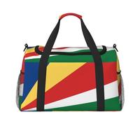 WZYCWB Sac de voyage portable drapeau des Seychelles Sac de week-end Sac de fitness Sac de yoga adapté pour le fitness et d'autres scénarios, Drapeau des Seychelles, Taille unique