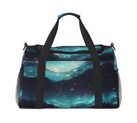 WZYCWB Sac de voyage portable en forme de requin sous-marin Corail Sac de week-end Sac de fitness Sac de yoga adapté pour le fitness et d'autres scénarios, Stars de science-fiction, Taille unique