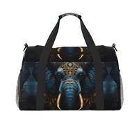 WZYCWB Sac de voyage portable girafe mère et enfant Sac de week-end Sac de fitness Sac de yoga adapté pour le fitness et d'autres scénarios, Eerie Elephant, Taille unique