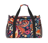 WZYCWB Sac de voyage portable motif fruits de la passion, sac de week-end, sac de fitness, yoga, adapté pour le fitness et d'autres scénarios, Motifs spirituels, Taille unique