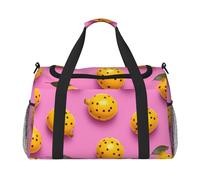 WZYCWB Sac de voyage portable motif fruits de la passion, sac de week-end, sac de fitness, yoga, adapté pour le fitness et d'autres scénarios, Fruit de la passion tacheté, One Size