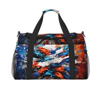 WZYCWB Sac de voyage portable motif fruits de la passion, sac de week-end, sac de fitness, yoga, adapté pour le fitness et d'autres scénarios, Peinture anti-éclaboussures, Taille unique