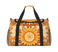 WZYCWB Sac de voyage portable pour le week-end, le fitness, le yoga, le fitness et d'autres scénarios, Tournesols simples, Taille unique