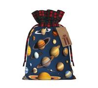 WZYCWB Sacs cadeaux de Noël en toile de jute avec cordon de serrage pour fournitures de fête de Noël, sacs de décoration, 21 x 30 cm