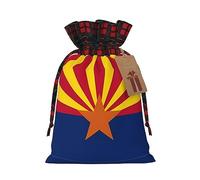 WZYCWB Sacs cadeaux de Noël en toile de jute avec cordon de serrage pour fournitures de fête de Noël, sacs de décoration, 21 x 30 cm