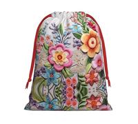 WZYCWB Sacs cadeaux imprimés « If it blooms soon » - Parfaits pour les mariages, Noël, les anniversaires et les fêtes - S à L