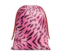 WZYCWB Sacs cadeaux imprimés léopard zèbre brillant L - Parfait pour les mariages, Noël, les anniversaires et les fêtes - S - L