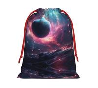 WZYCWB Sacs cadeaux imprimés « The stars are fall » - Idéal pour les mariages, Noël et les vacances - S/M/L