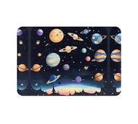 WZYCWB Saturn Jupiter Earth Tapis de bienvenue imprimé 40,6 x 61 cm Convient pour salle de bain, salon, balcon, porte d'entrée
