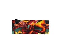 WZYCWB Serre-tête avec nœud Dragon King in Fire Bow - Accessoire pour cheveux - Pour enfants de 0 à 6 mois