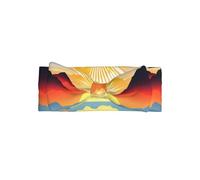 WZYCWB Serre-tête avec nœud lumineux lever de soleil - Accessoire pour cheveux - Pour enfants de 0 à 6 mois - Pour nouveau-nés, nourrissons, tout-petits