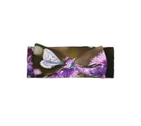 WZYCWB Serre-tête avec nœud papillon violet pour bébé (0-6 mois) - Universel pour les nouveau-nés aux tout-petits, un incontournable pour une décoration mignonne