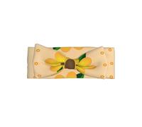 WZYCWB Serre-tête avec nœud tournesol doré pour enfants, 0-6 mois, nœuds de cheveux pour nouveau-nés, nourrissons, tout-petits