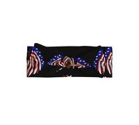 WZYCWB Serre-tête drapeau USA Patriotique Eagle Bow Bandeau, Enfants Elastique Bow Accessoires Cheveux 0-6 Mois Noeuds Cheveux pour Nouveau-nés, Nourrissons Tout-petits