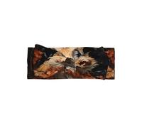 WZYCWB Serre-tête renard et fleurs avec nœud élastique pour les cheveux de 0 à 6 mois, pour nouveau-nés, nourrissons, tout-petits