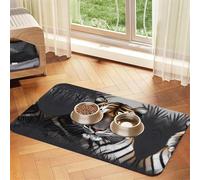 WZYCWB Sets de table absorbants pour animaux de compagnie imprimés Tigre au repos - Tapis antidérapant pour nourriture pour chiens et chats
