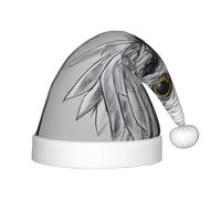 WZYCWB Sketching an Eagle Chapeau de fête du Nouvel An pour enfants, événement de Noël, spectacle, scène de vacances, fête, chapeau de Noël tendance pour enfants