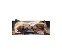 WZYCWB Sleeping Puppies Bandeau à nœud pour bébé (0-6 mois) - Universel pour les nouveau-nés aux tout-petits, un incontournable pour une décoration mignonne