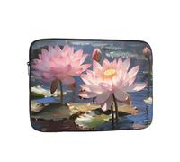 WZYCWB Splendid Housse pour ordinateur portable 17" Motif fleur de lotus pour ordinateurs portables de 10 à 17", parfaite pour les affaires et les loisirs.