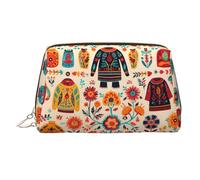 WZYCWB Spotted Passion Fruit Trousse à cosmétiques en cuir pour femme Motif fruits de la passion, Costumes ethniques spéciaux, Taille unique