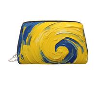 WZYCWB Spotted Passion Fruit Trousse à cosmétiques en cuir pour femme Motif fruits de la passion, Eddy spirale, Taille unique