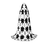 WZYCWB Star Tri Cape à capuche imprimée Taille M Taille S/M/L