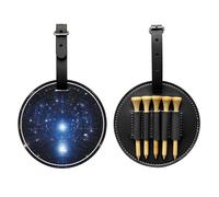 WZYCWB Starry Sky Sac de rangement pour tees de golf avec boucle de suspension