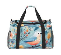 WZYCWB Steampunk Gear Sac de voyage portable Sac de week-end Sac de fitness Sac de yoga adapté pour le fitness et d'autres scénarios, Oiseau stationnaire, Taille unique